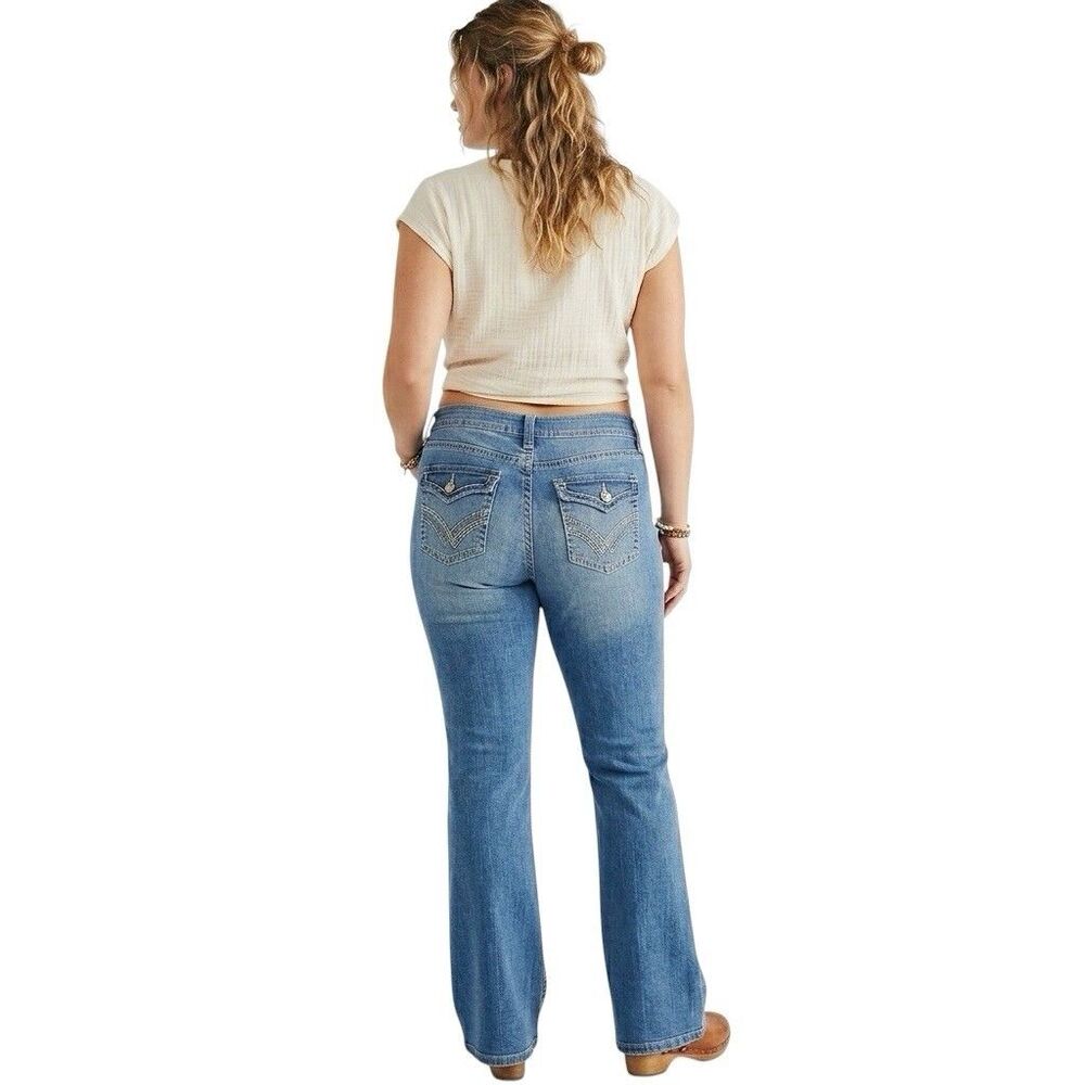 Ruff Hewn Light Blue Boot Cut Jeans